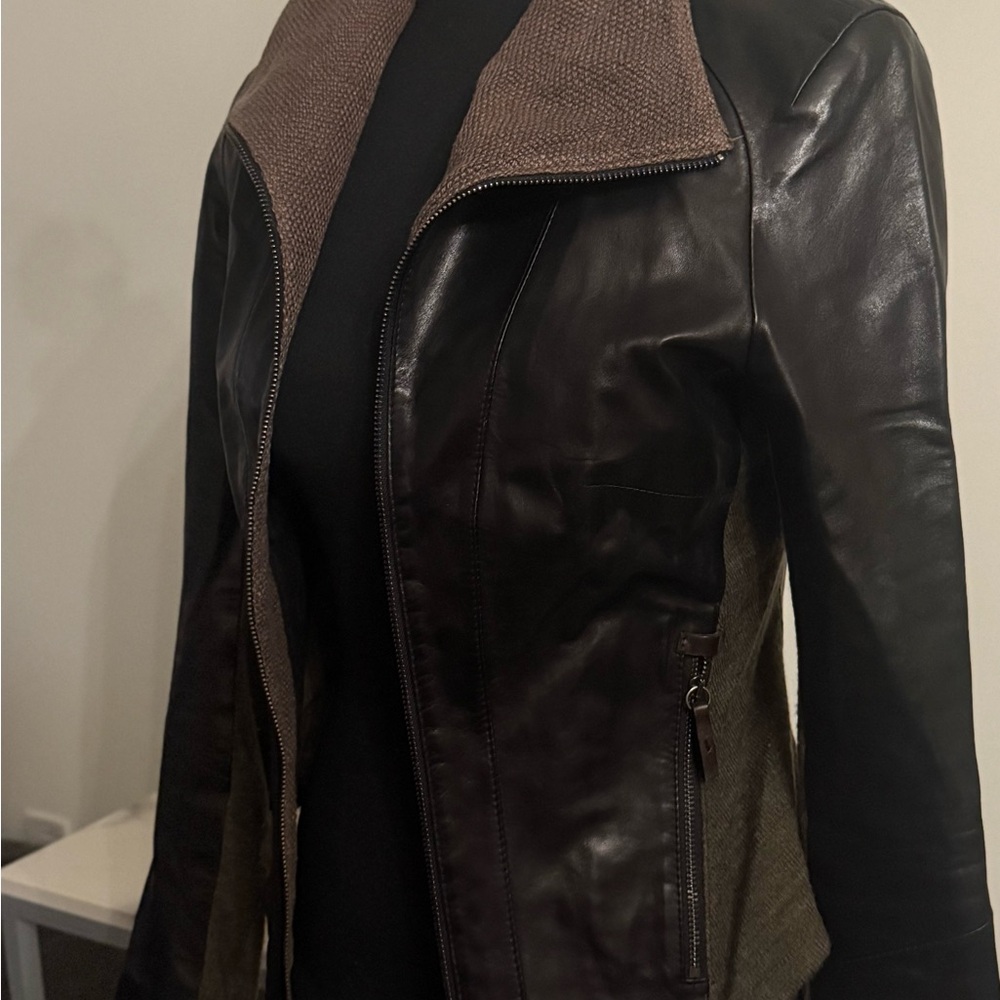 Women's Black Leather Jacket